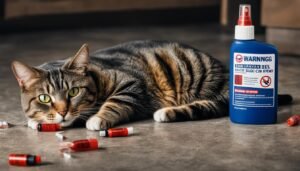 Is bed bug spray toxic to cats