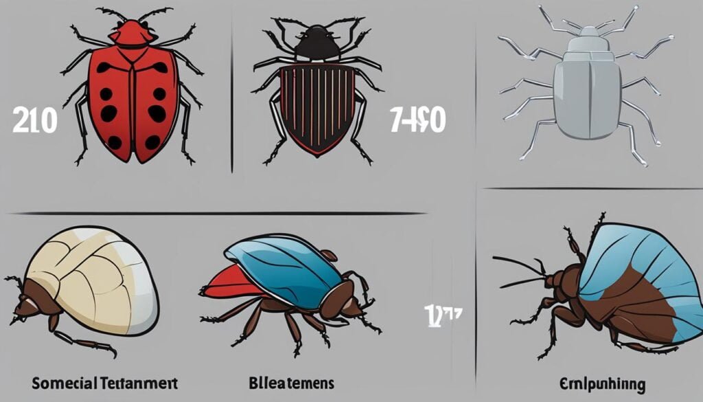 bed bug treatment types